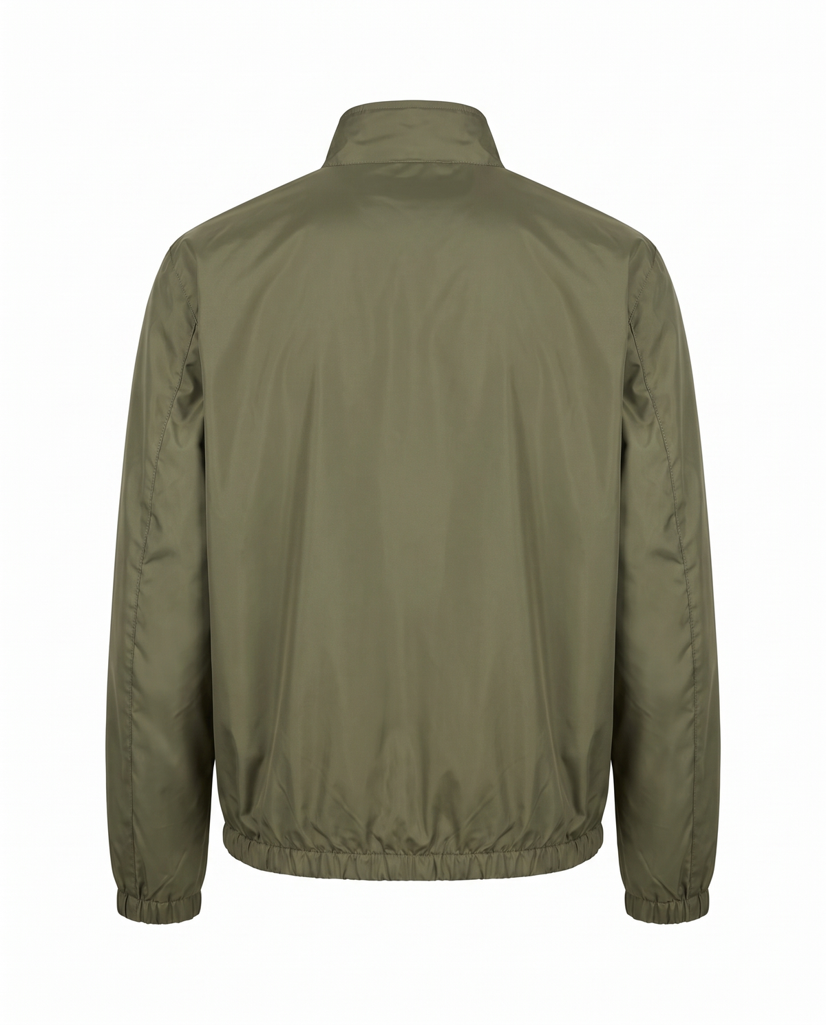 The Double-Faced Jacket, Olive back
