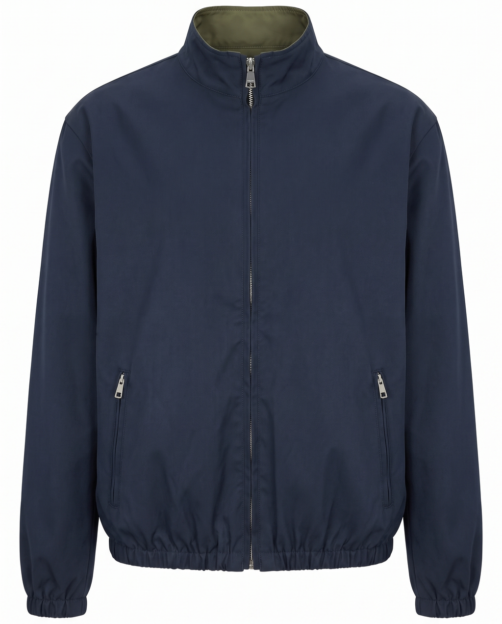 The Double-Faced Jacket, Navy side
