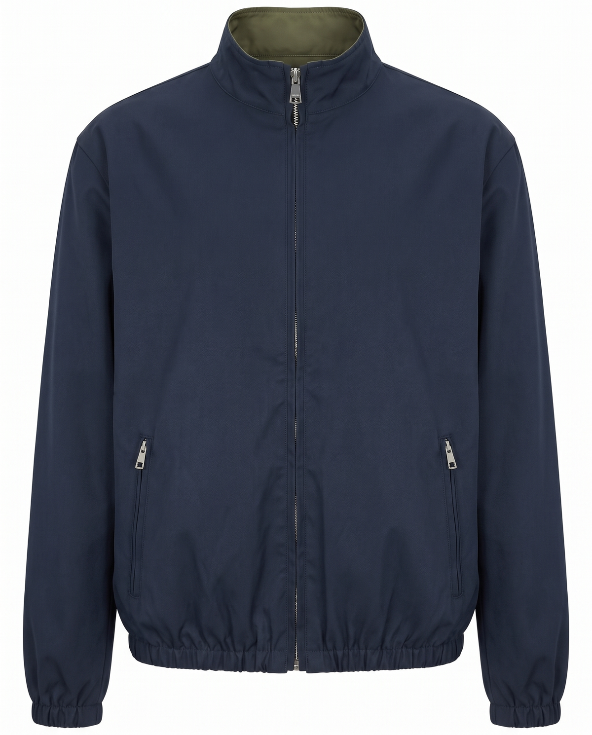 The Double-Faced Jacket, Navy side