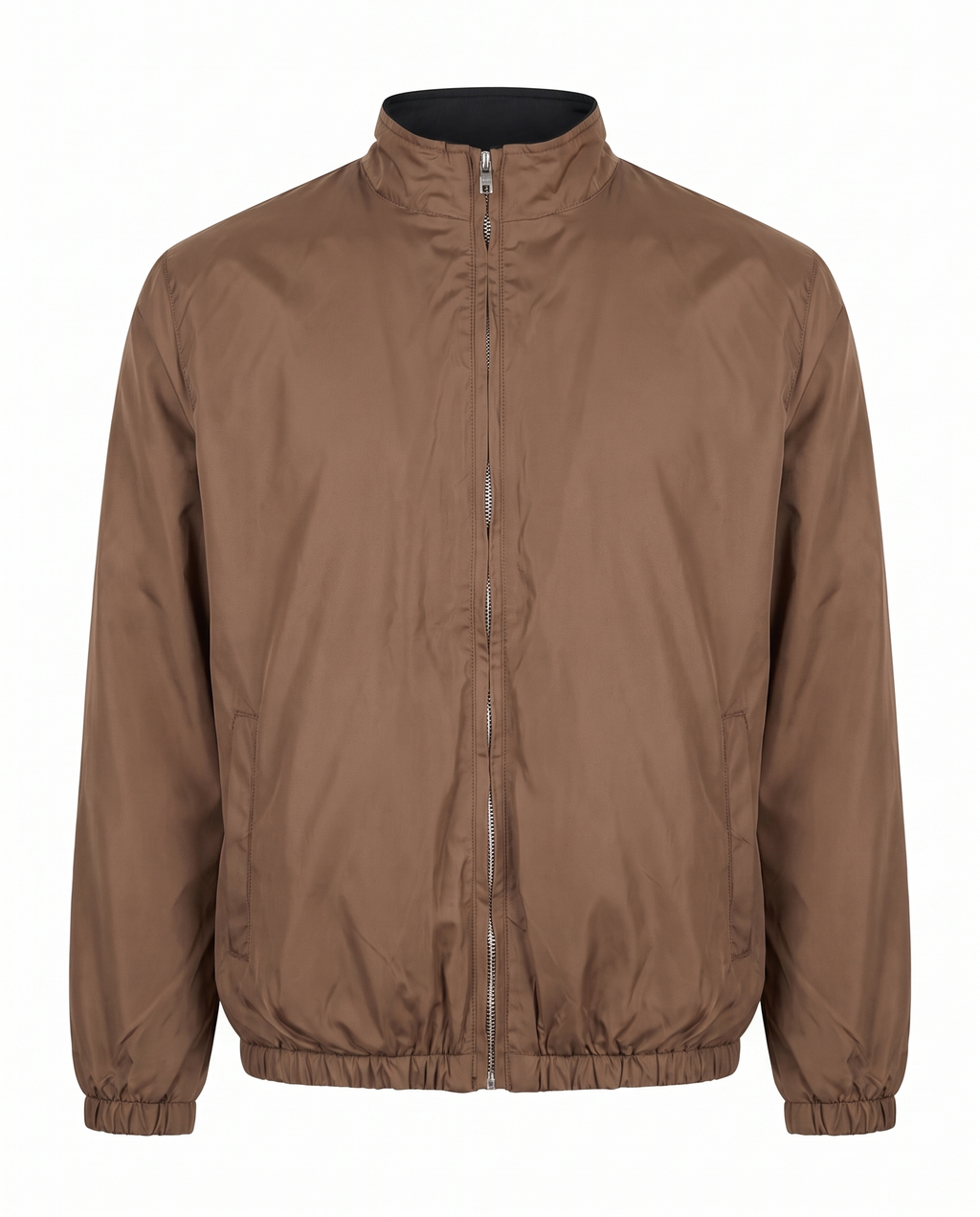 The Double-Faced Jacket, Brown detail