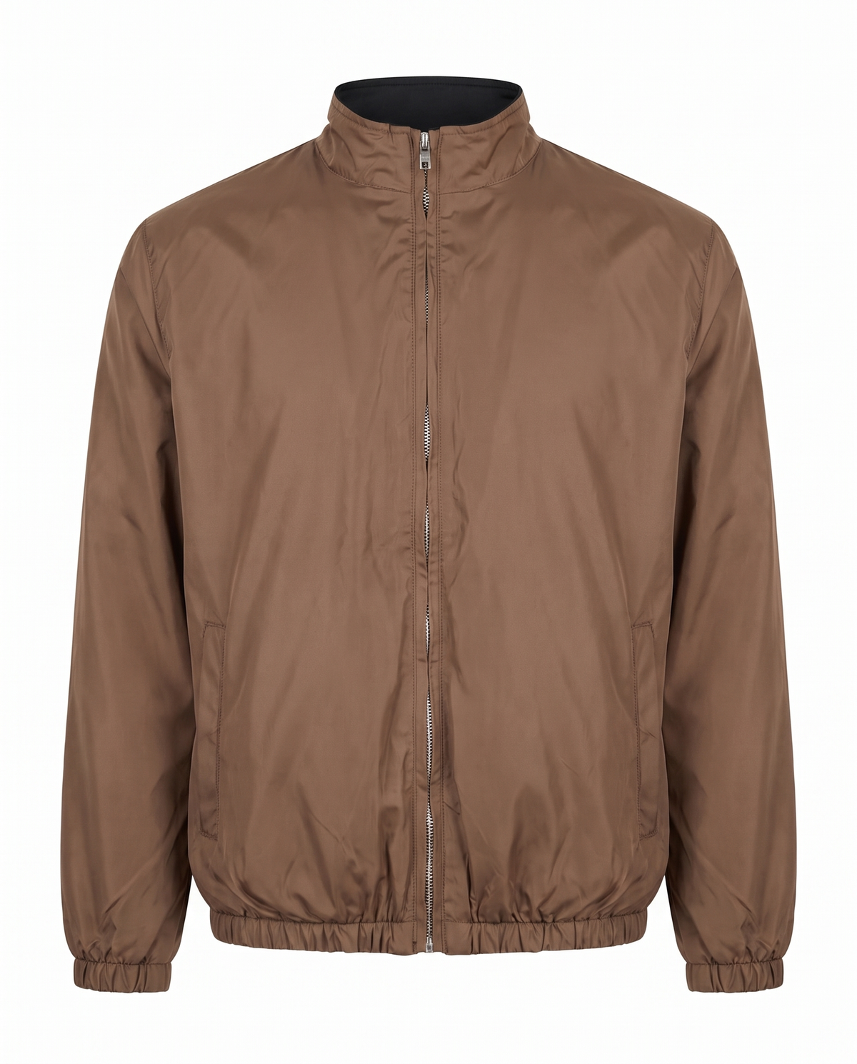 The Double-Faced Jacket, Brown detail