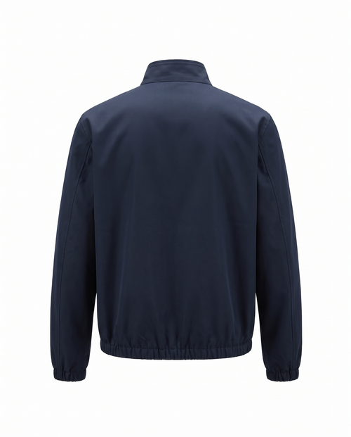 The Double-Faced Jacket, Navy back