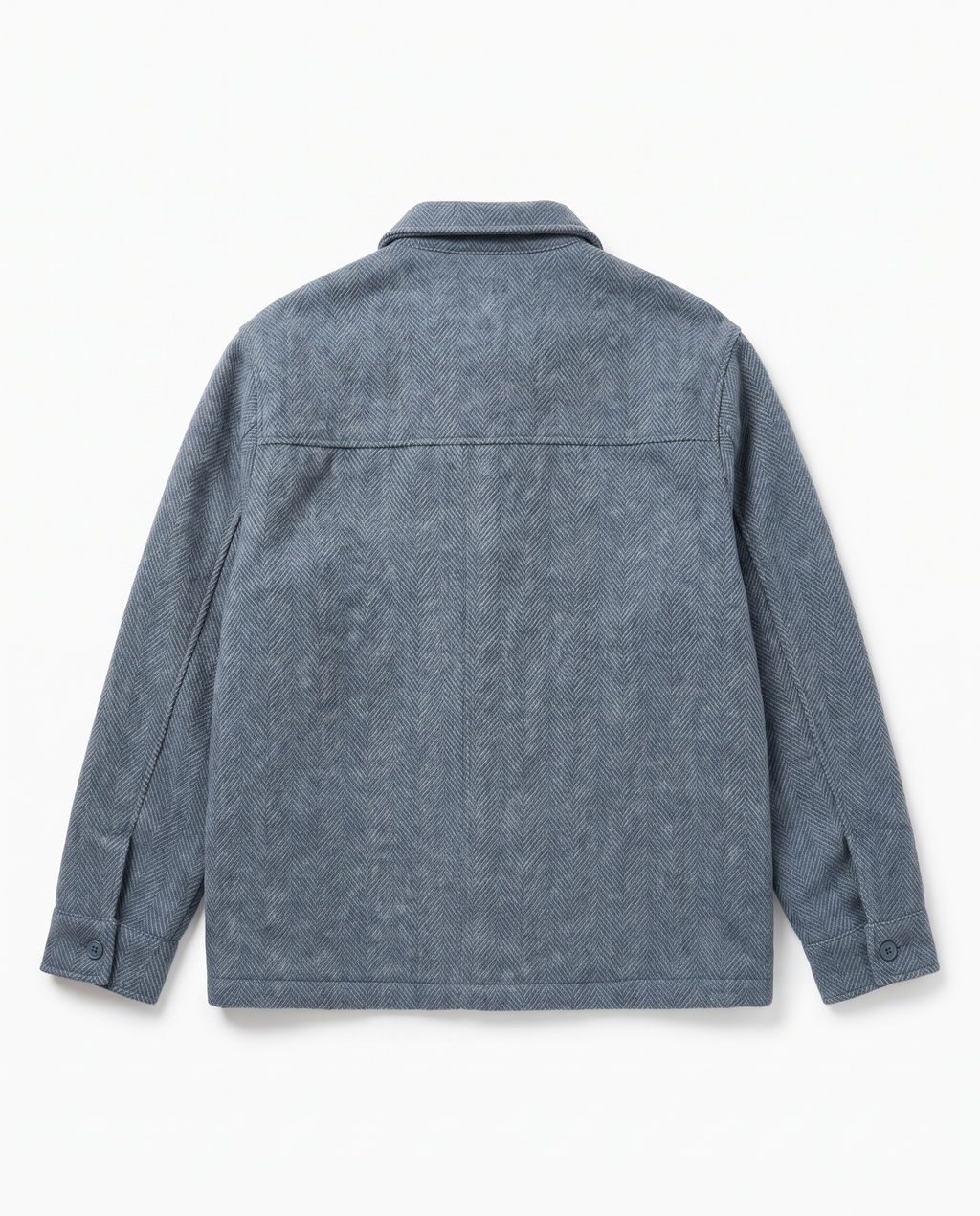 The Overshirt in Blue, back
