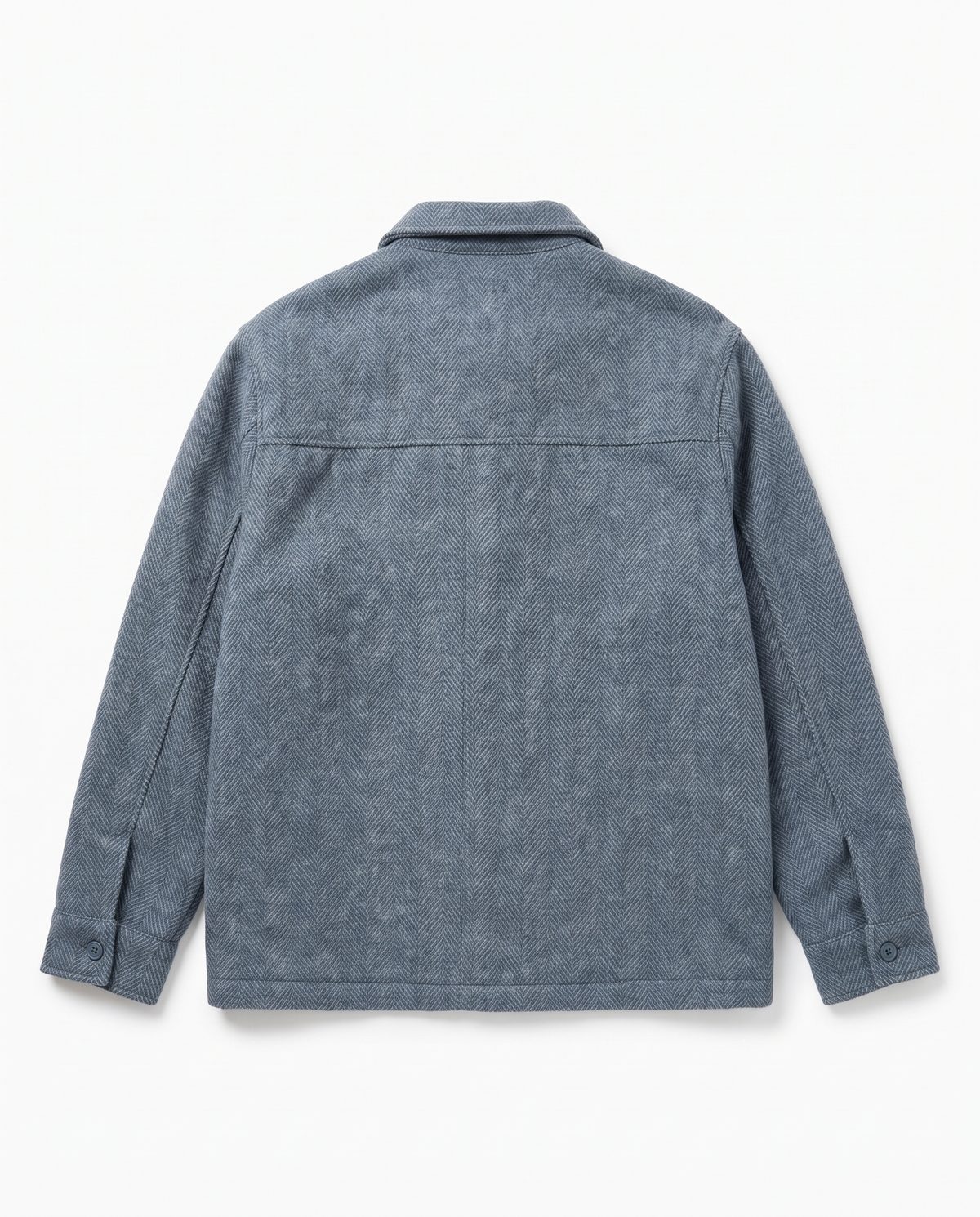 The Overshirt in Blue, back