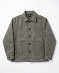 The Overshirt in Olive, front