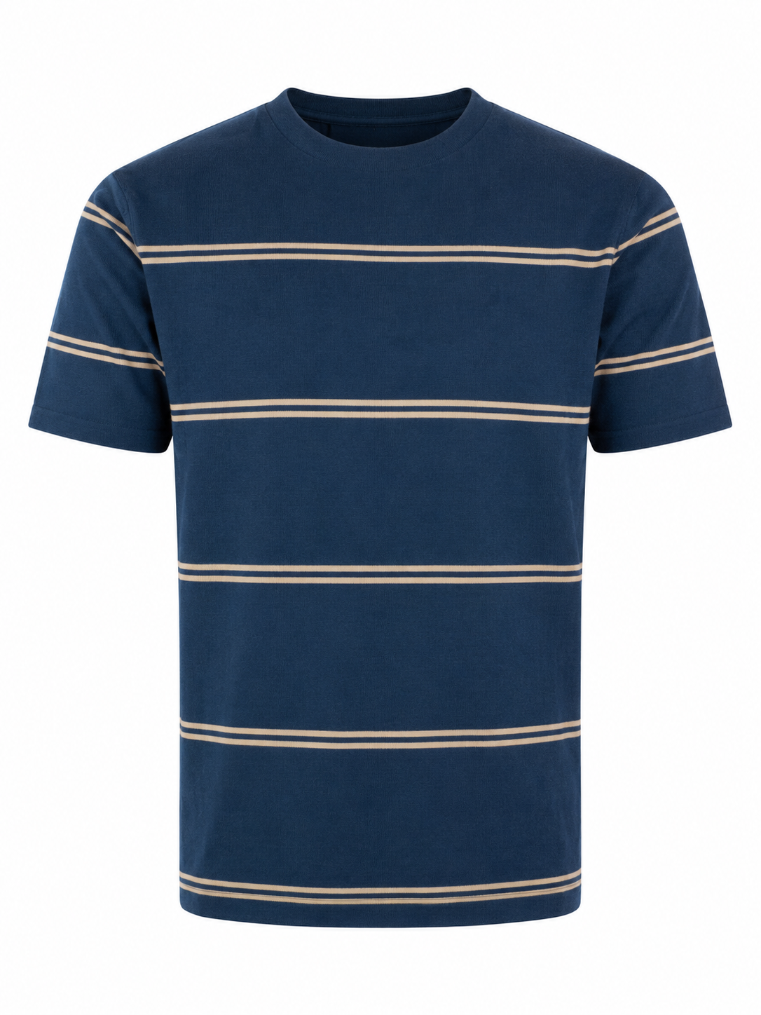 Stripped Crew Neck Knit
