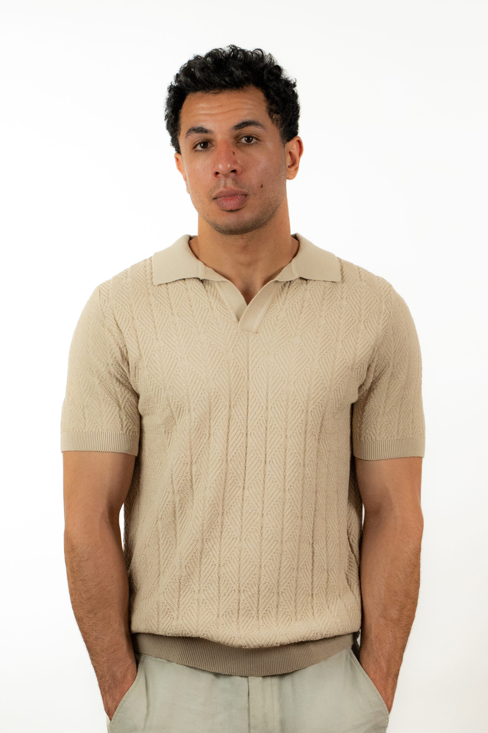Diamond Knit Polo - Image 6