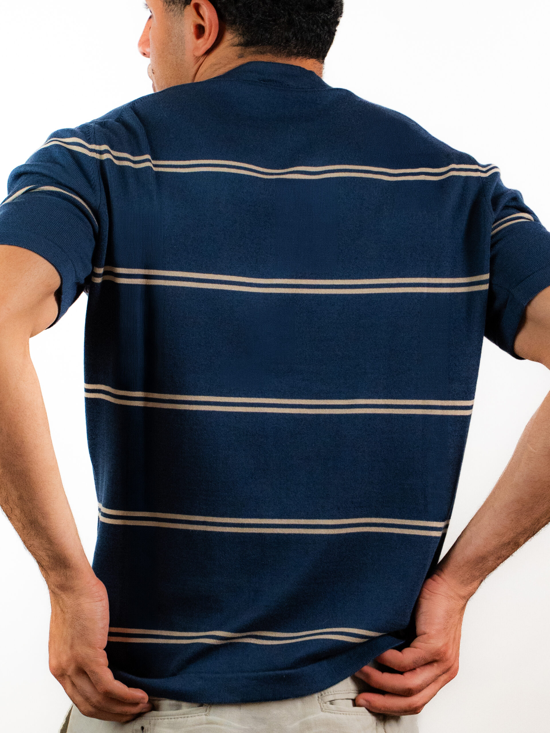Stripped Crew Neck Knit - Image 3