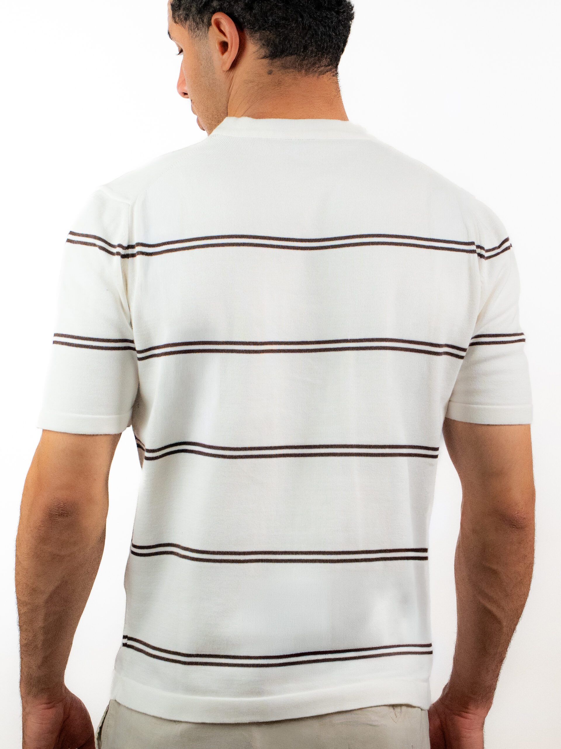 Stripped Crew Neck Knit - Image 4