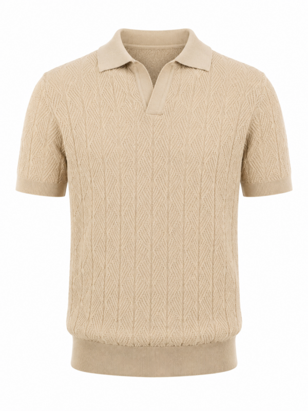Diamond Knit Polo