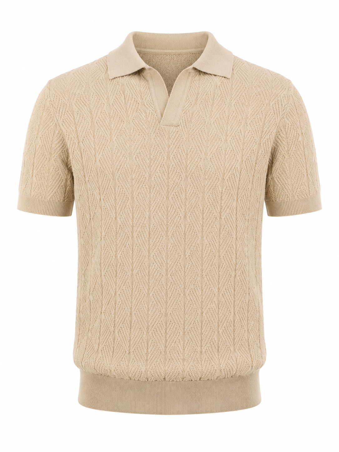 Diamond Knit Polo