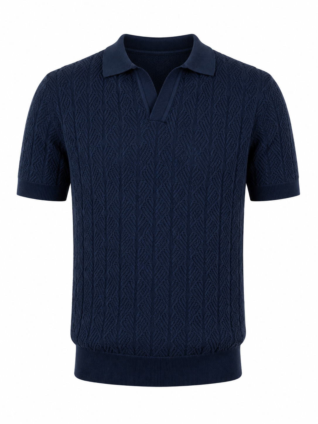 Diamond Knit Polo