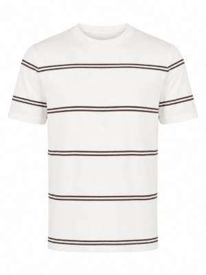 Stripped Crew Neck Knit